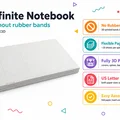Sổ tay vô tận không dùng dây thun (Infinite Notebook) - Thumbnail 1