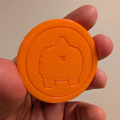 Token "Is That Sheep Looking At Me?" - Phụ kiện game cực chất