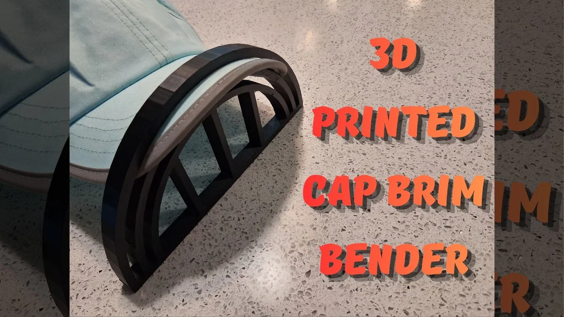 Khuôn uốn cong vành mũ 3D (Cap Brim Bender) giúp giữ form mũ hoàn hảo - Image 1