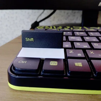Nút Keycap Shift thay thế cho bàn phím Logitech K240 (File in 3D)