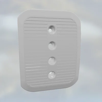 Bề mặt bàn đạp (Pedal Faces) thay thế cho Moza SRP - Phụ kiện Sim Racing