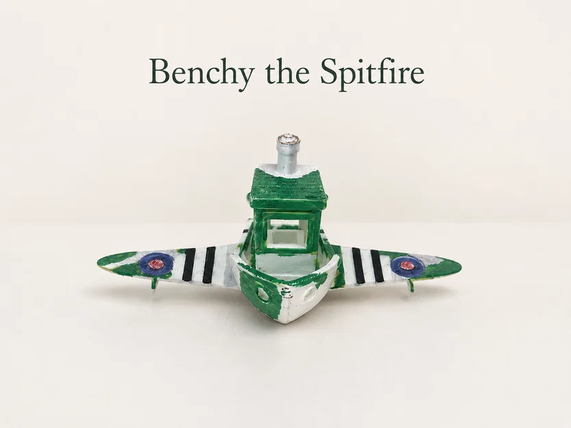 Mô hình 3D Benchy the Spitfire sáng tạo cho người đam mê - Image 1