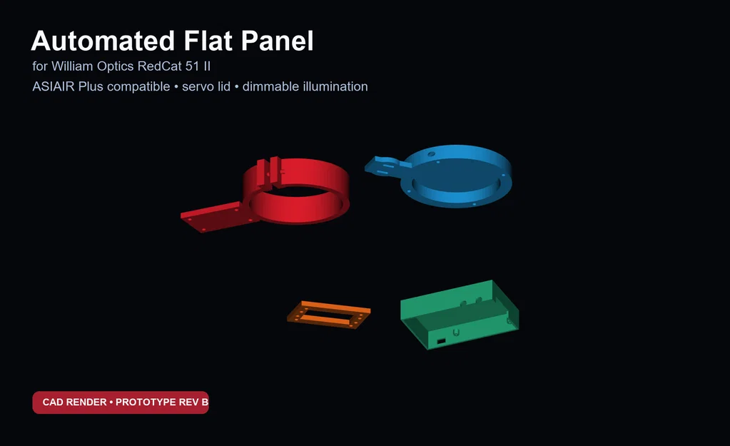 Tấm Flat-Panel Tự Động RedCat 51 II cho ASIAIR Plus - Image 2