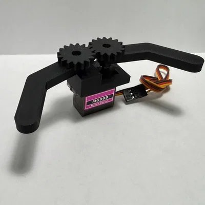 Càng gắp robot 3D cho servo MG90s và MG90D nhỏ gọn