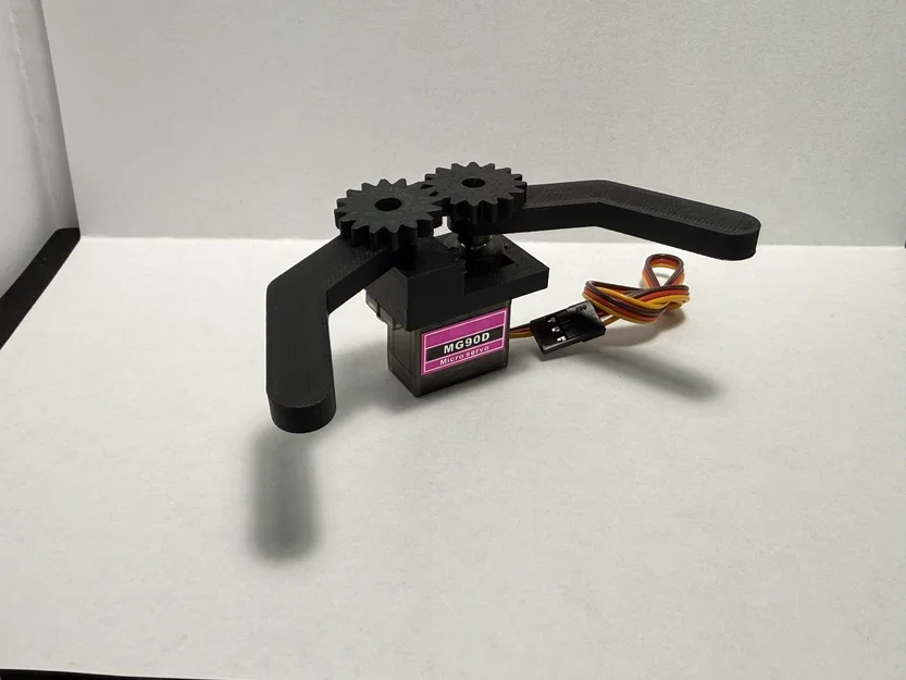 Càng gắp robot 3D cho servo MG90s và MG90D nhỏ gọn - Image 5