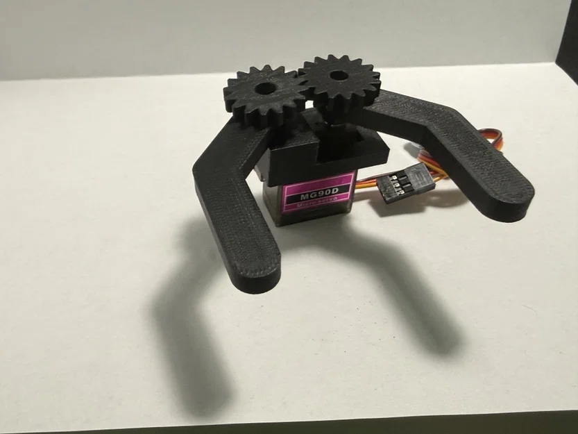 Càng gắp robot 3D cho servo MG90s và MG90D nhỏ gọn - Image 7