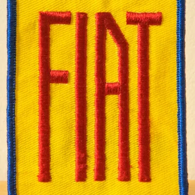 Mô hình Logo FIAT trang trí 3D phong cách cổ điển