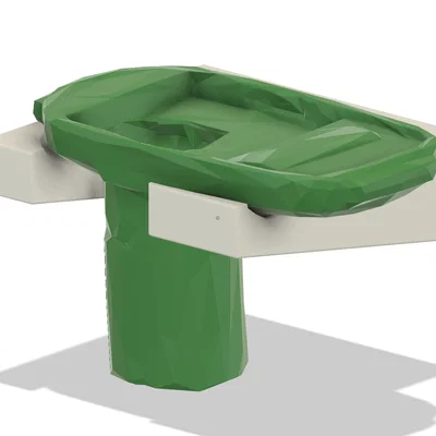 Giá treo tường cho máy chà nhám Ryobi PBF100