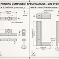 Giá đỡ Microsoft Surface gắn bảng Pegboard & Kệ bàn - M20 có thể điều chỉnh - Thumbnail 3
