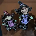 Mô hình phù thủy nhỏ đáng yêu - Bruxas malucas - Thumbnail 6