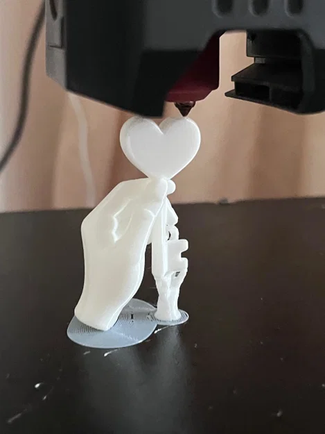 Mô hình in 3D Chìa khóa trái tim - Món quà tình yêu độc đáo - Image 3