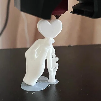 Mô hình in 3D Chìa khóa trái tim - Món quà tình yêu độc đáo