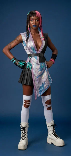 Iridia Vayne (Fortnite) - Mô hình 3D - Image 1