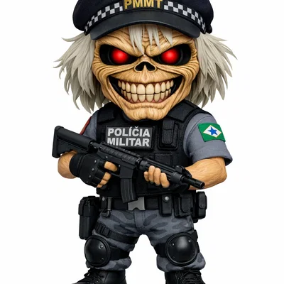 Mô hình Eddie chiến đấu in 3D cực chất cho người sưu tầm