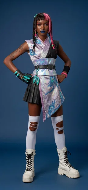 Iridia Vayne (Fortnite) - Mô hình 3D - Image 2