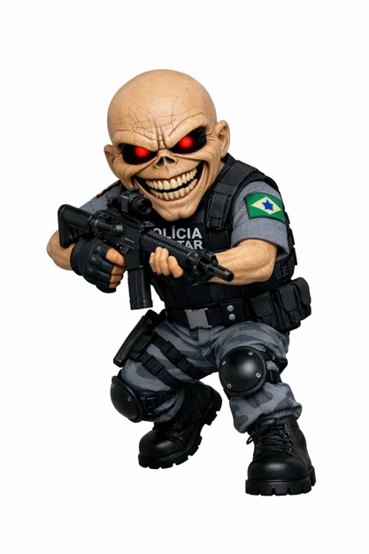 Mô hình Eddie chiến đấu in 3D cực chất cho người sưu tầm - Image 3