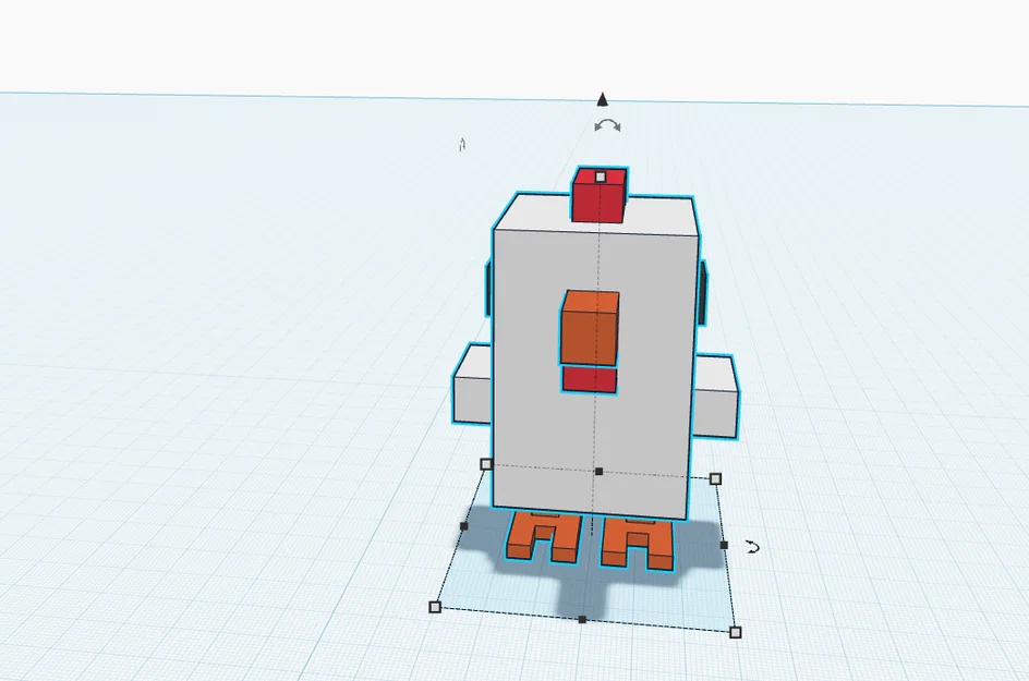 Mô hình 3D chú gà Crossy Road dễ thương - Trang trí bàn làm việc - Image 1