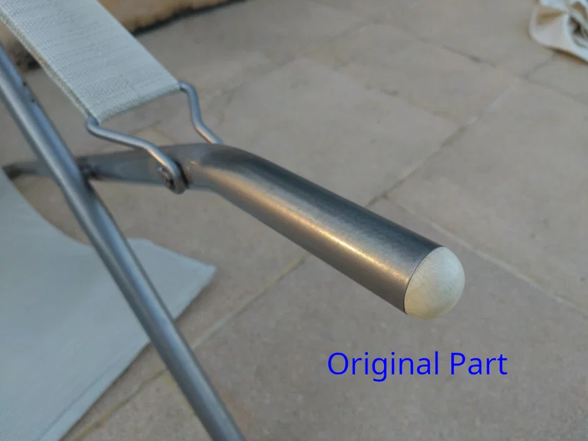 Nắp chụp đầu ống thay thế cho ghế xếp Lafuma - Image 2