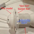 Bộ chuyển đổi đui đèn E27 (E27 Ceiling Adapter) cho đèn in 3D - Thumbnail 1