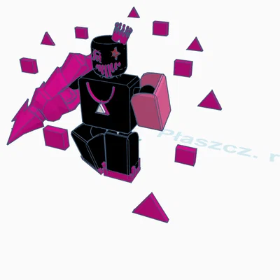 Mô hình nhân vật Roblox Annihilation/FORSAKEN in 3D ấn tượng