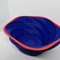 Tô Đựng Đồ Twisted Ripple – Vành Hai Màu - Thumbnail 1