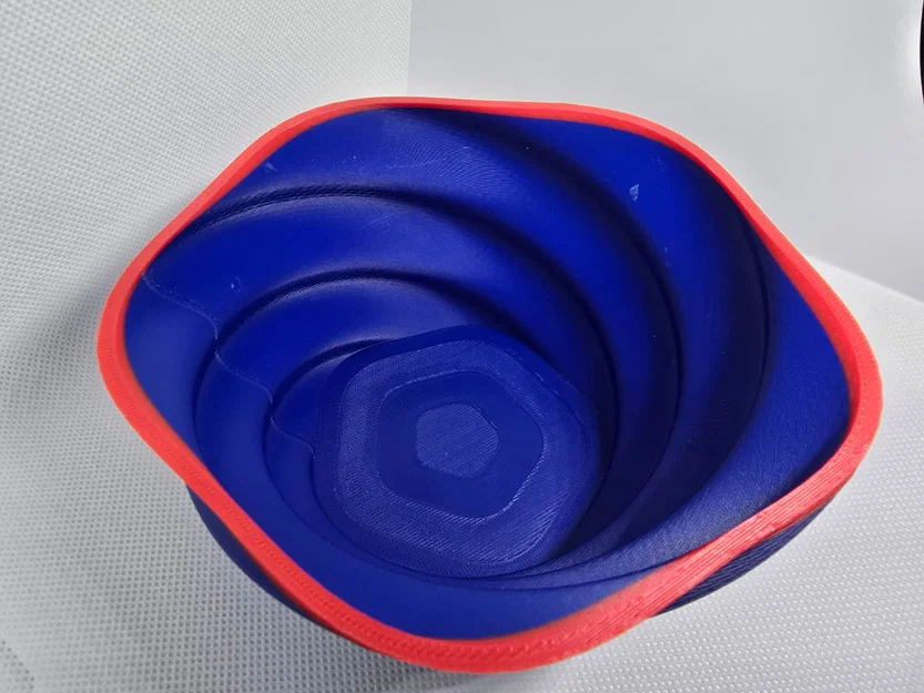 Tô Đựng Đồ Twisted Ripple – Vành Hai Màu - Image 2