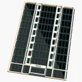 Mô hình tòa nhà 10 tầng hiện đại cho sa bàn tỷ lệ N - Thumbnail 12