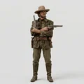 Mô hình 3D nhân vật viễn tây huyền thoại The Outlaw Josey Wales 1976 - Thumbnail 2