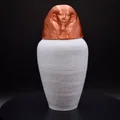 Tái tạo Bình Canopic Ai Cập Cổ đại với Nắp đậy có thể tháo rời - Thumbnail 1