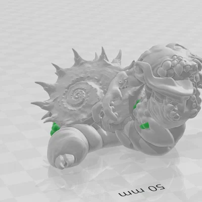 Mô hình Nurgle Best - Quái vật 3D cho sa bàn và game nhập vai