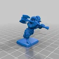 Mô hình Beast Men chiến binh cho Warhammer và HeroQuest in 3D - Thumbnail 2