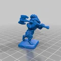 Mô hình Beast Men chiến binh cho Warhammer và HeroQuest in 3D - Thumbnail 4