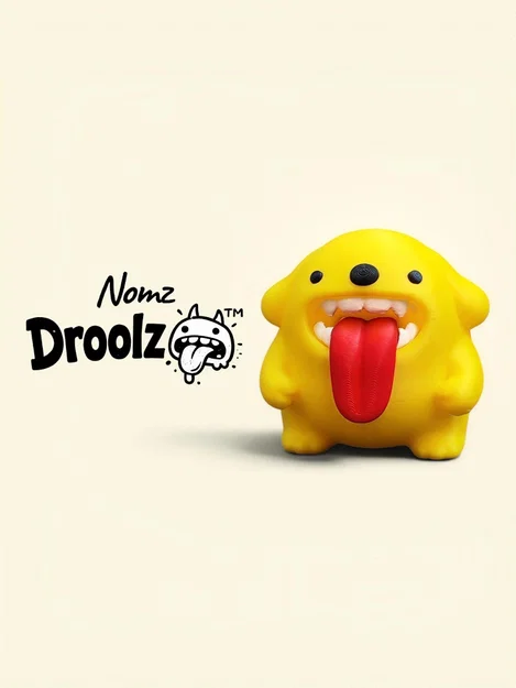 Droolz Nomsterz 02 - Nomz (Mô hình in 3D) - Image 2