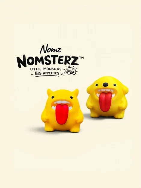 Droolz Nomsterz 02 - Nomz (Mô hình in 3D) - Image 4