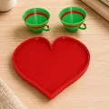 Two Cups, One Heart – Bộ khay trái tim lãng mạn in 3D - Thumbnail 3
