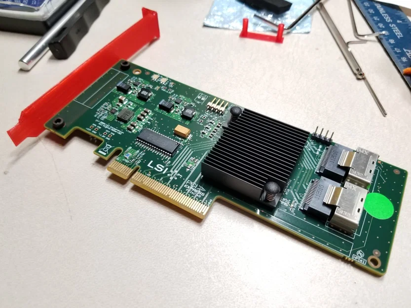 Pát PCI Full Height cho card HBA LSI 9211-8i - Image 1