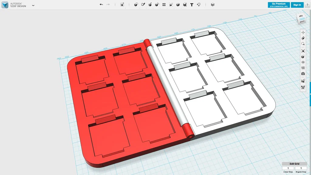 Hộp Đựng Băng Game 3DS (3DS Game Cartridge Holder) - Image 1