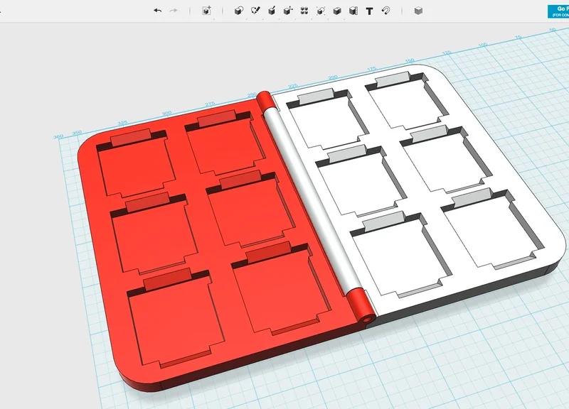 Hộp Đựng Băng Game 3DS (3DS Game Cartridge Holder)