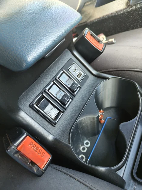 Bệ điều khiển trung tâm tùy chỉnh cho Toyota Hilux/Surf/4runner Gen2 - Image 4
