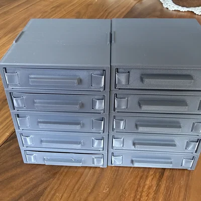 Ngăn kéo xếp chồng có thể gấp gọn (Modular Stackable Foldable Drawers)