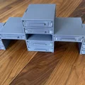 Ngăn kéo xếp chồng có thể gấp gọn (Modular Stackable Foldable Drawers) - Thumbnail 7