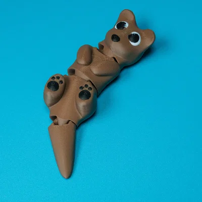 Rái Cá Nhỏ, Đồ Chơi Fidget Flexi & Móc Khóa