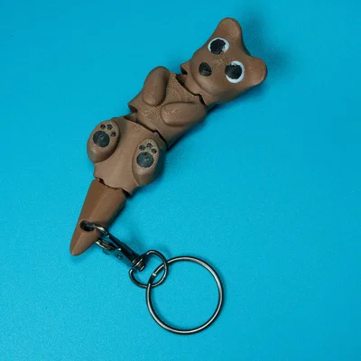 Rái Cá Nhỏ, Đồ Chơi Fidget Flexi & Móc Khóa