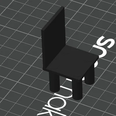 Mô hình ghế mini tối giản - Dự án in 3D nhanh cho người mới