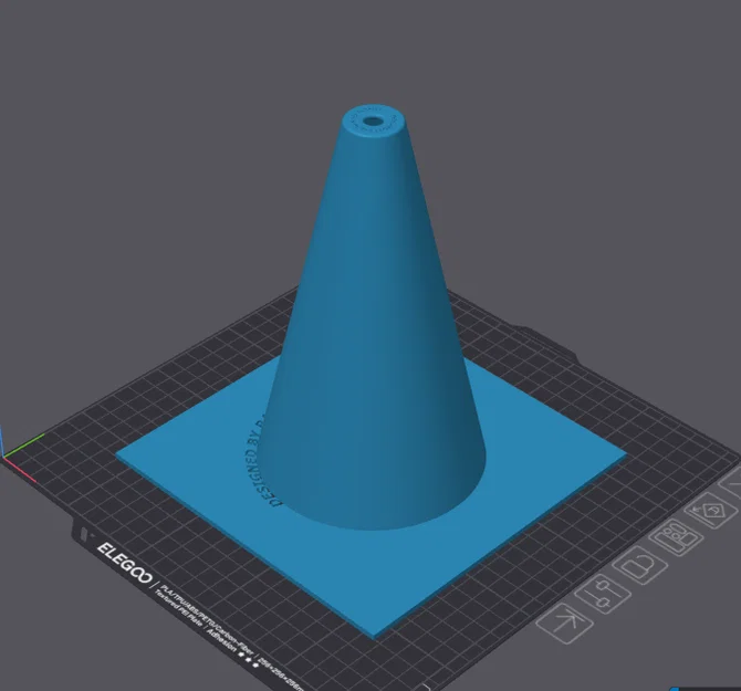 Nón tập luyện (Field Cone) thiết kế tiết kiệm vật liệu - Image 1