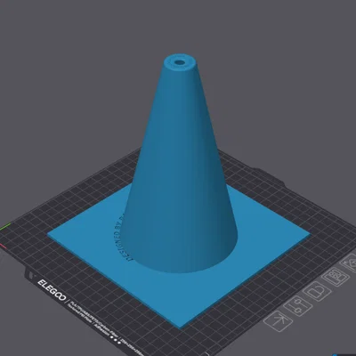 Nón tập luyện (Field Cone) thiết kế tiết kiệm vật liệu