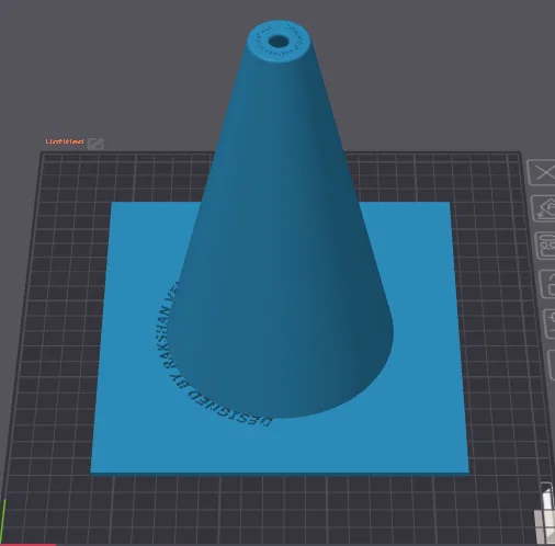 Nón tập luyện (Field Cone) thiết kế tiết kiệm vật liệu - Image 2