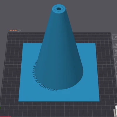 Nón tập luyện (Field Cone) thiết kế tiết kiệm vật liệu