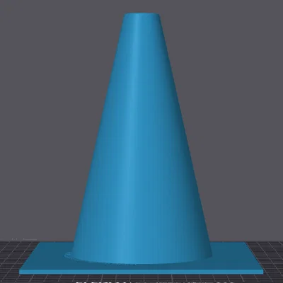 Nón tập luyện (Field Cone) thiết kế tiết kiệm vật liệu