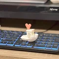 Mô hình in 3D Benchy Heart - Biến tấu đáng yêu cho góc làm việc - Thumbnail 1